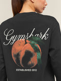 Gymshark Juicy Peach Long Sleeve T-Shirt — Black — 3