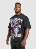 Gymshark Doberman Graphic T-Shirt — Black — 6