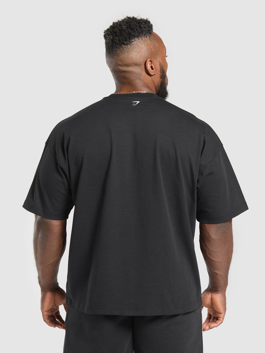 Gymshark Doberman Graphic T-Shirt — Black — 2