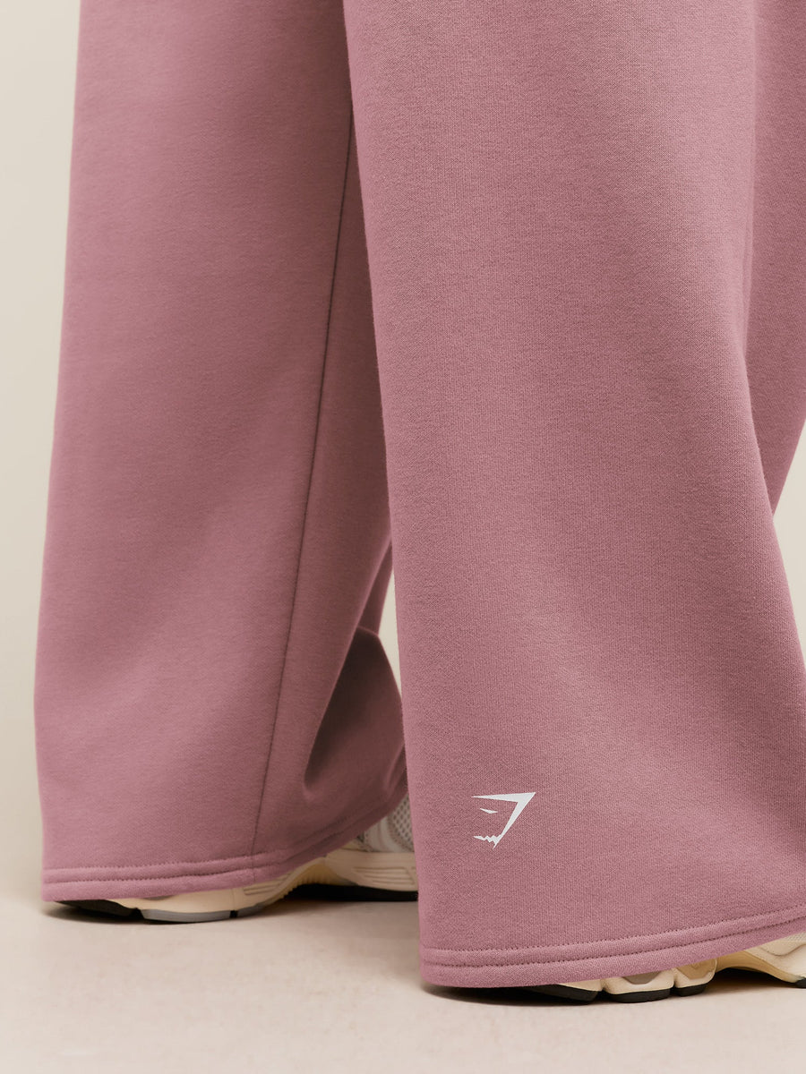 Gymshark Locked In Graphic Jogger — Calm Pink — 6