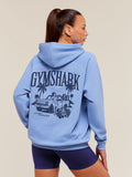 Gymshark Pick Up Truck Graphic Hoodie — Steady Purple — 1