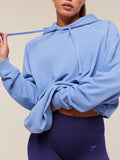 Gymshark Pick Up Truck Graphic Hoodie — Steady Purple — 5