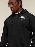 Gymshark Faded Collegiate Graphic Hoodie — Black — 4