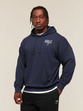 Gymshark Faded Collegiate Graphic Hoodie — Heavy Blue — 3