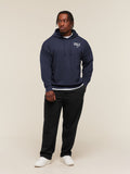 Gymshark Faded Collegiate Graphic Hoodie — Heavy Blue — 6