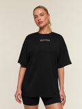 Gymshark Chrome Graphic T-Shirt — Black — 1