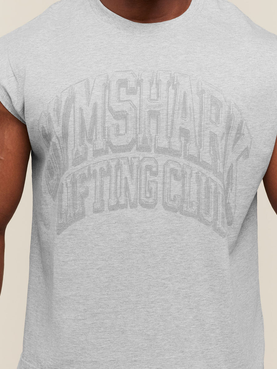 Gymshark GSLC Cut off tank — Soft Grey Marl — 4