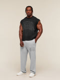 Gymshark GSLC Cut off tank — Black/Wash — 6
