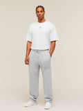 Gymshark GSLC Straight Leg Pants — Soft Grey Marl — 4