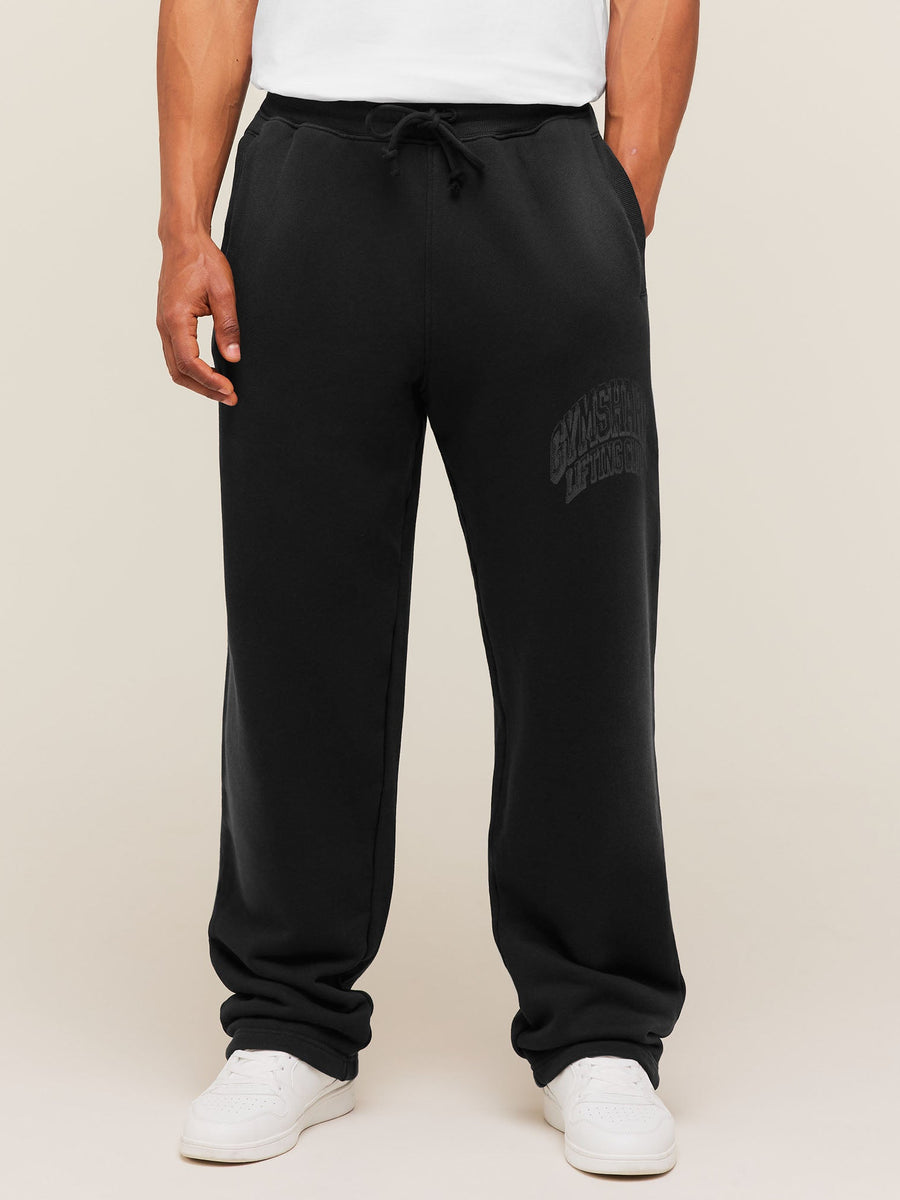 Gymshark GSLC Straight Leg Pants — Black/Wash — 3