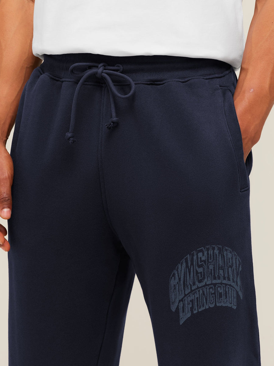 Gymshark GSLC Straight Leg Pants — Heavy Blue/Wash — 4