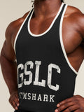 Gymshark GSLC Stringer — Black/Soft White — 6