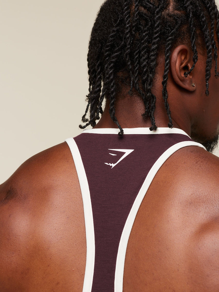 Gymshark GSLC Stringer — Cherry Purple/Soft White — 6