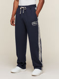 Gymshark GSLC Taped Straight Leg Track Pants — Heavy Blue — 1