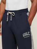 Gymshark GSLC Taped Straight Leg Track Pants — Heavy Blue — 5