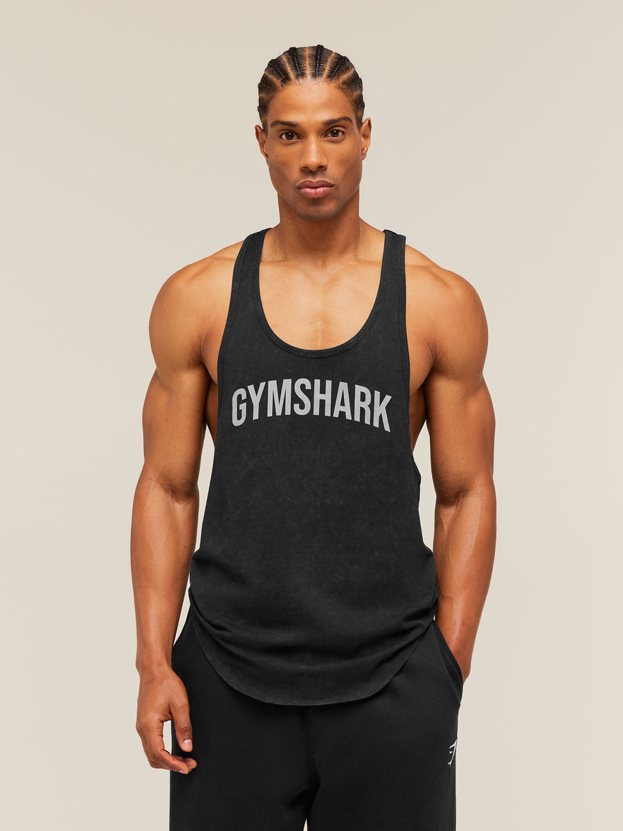 Gymshark x Frazetta Power Stringer — Black — 2