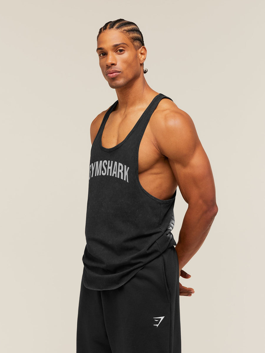 Gymshark x Frazetta Power Stringer — Black — 3