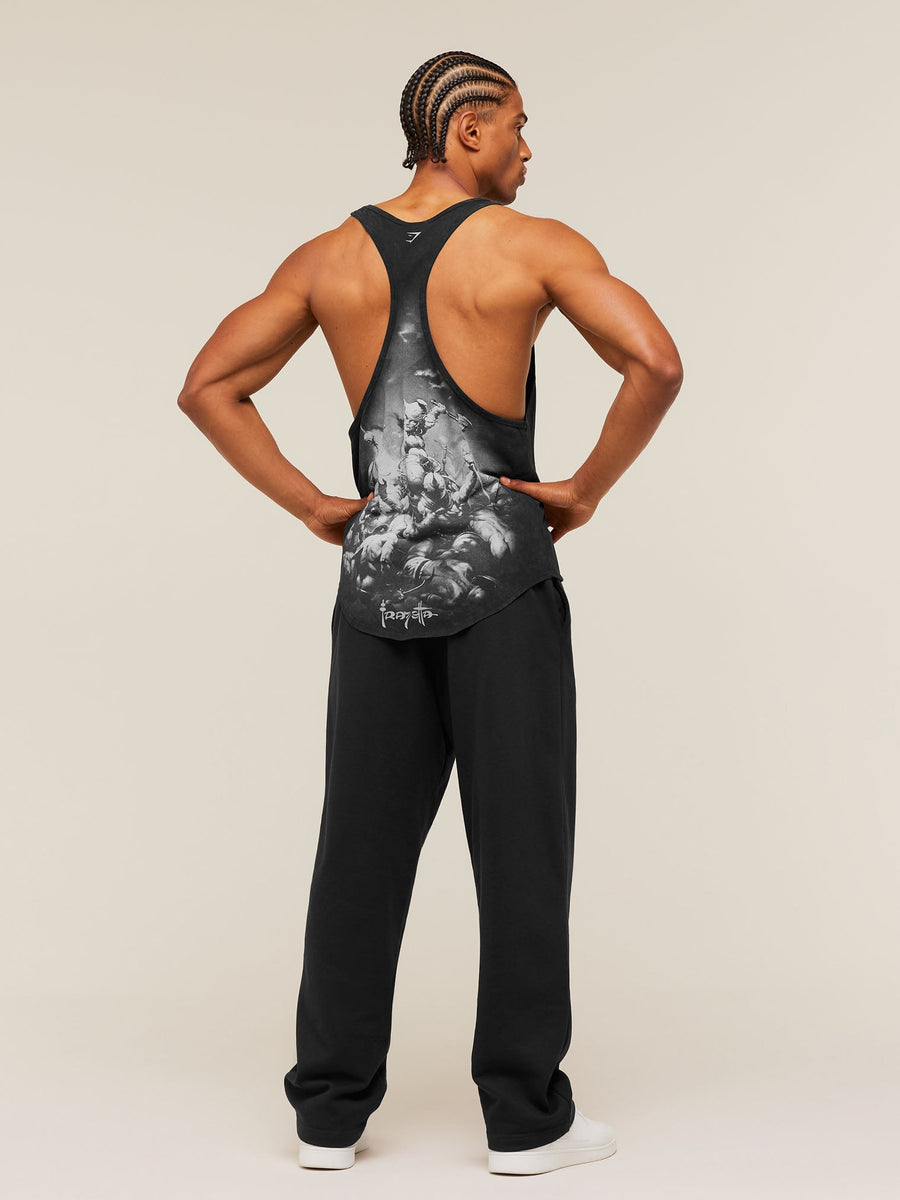 Gymshark x Frazetta Power Stringer — Black — 4