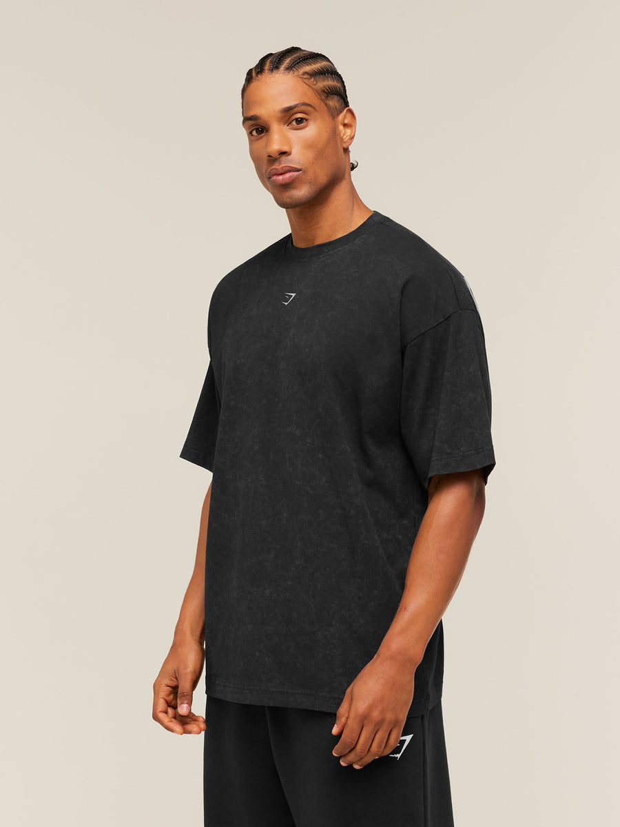 Gymshark x Frazetta Power T-Shirt — Black — 3