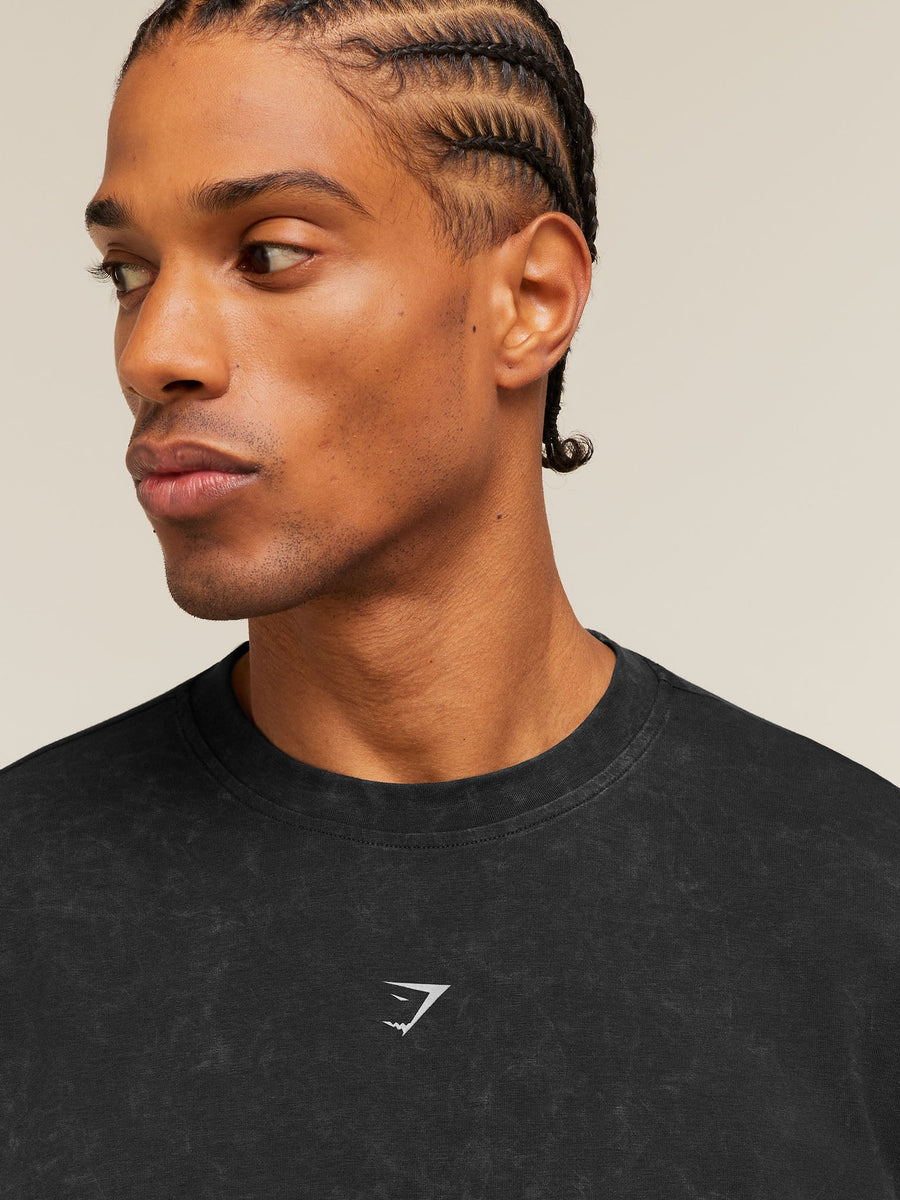 Gymshark x Frazetta Power T-Shirt — Black — 5