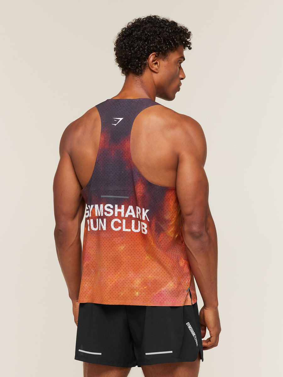Gymshark x Frazetta x Run Club Tank — Red Rust — 2