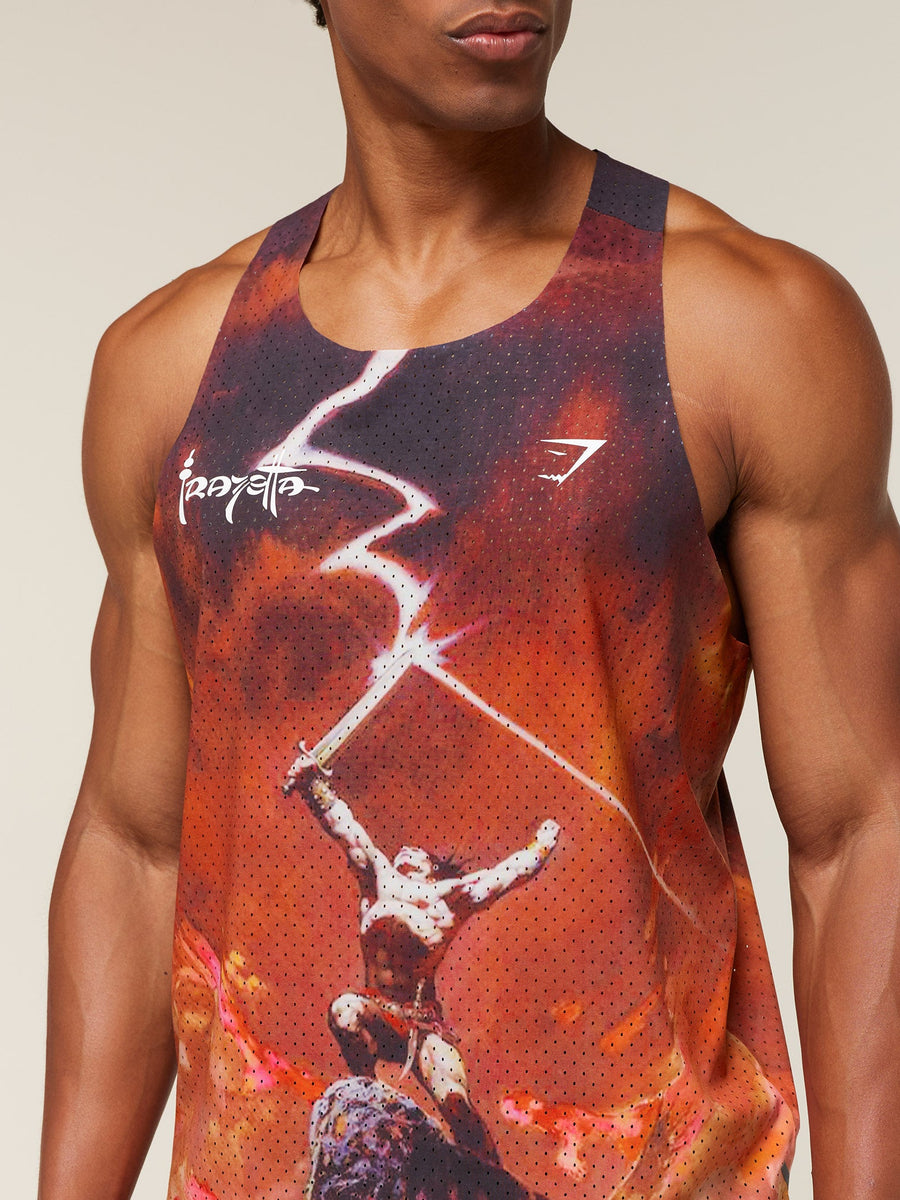 Gymshark x Frazetta x Run Club Tank — Red Rust — 5