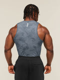 Gymshark Geo Seamless Tank — Shadow Blue/Tranquil Blue — 2