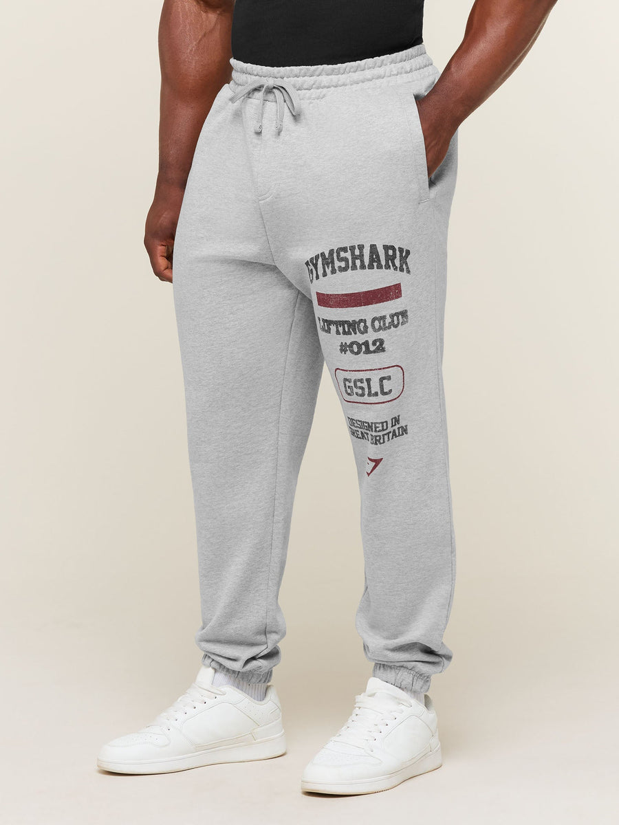 Gymshark Global Lifting Pants — Light Grey Core Marl — 1