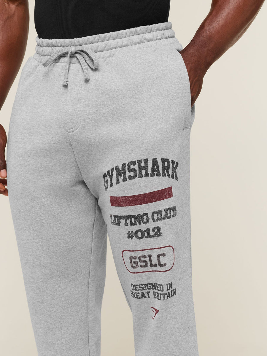 Gymshark Global Lifting Pants — Light Grey Core Marl — 4