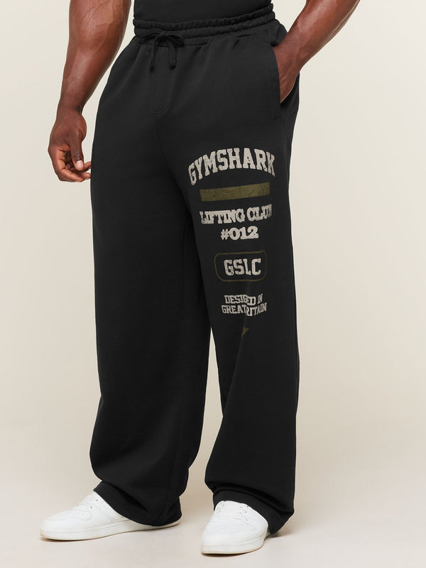 Gymshark Global Lifting Wide Leg Pants — Black