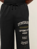 Gymshark Global Lifting Wide Leg Pants — Black — 4