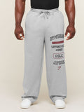 Gymshark Global Lifting Wide Leg Pants — Light Grey Core Marl — 3