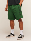 Gymshark Accent Graphic Sweat Shorts — Athletic Green — 3