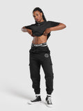 Gymshark GS Power Oversized T-Shirt — Black — 4