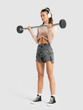 Gymshark GS Power Pullover — Light Pink Print — 4