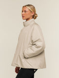 Gymshark Oversized Puffer Jacket — Chalk Beige — 3