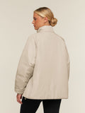 Gymshark Oversized Puffer Jacket — Chalk Beige — 2