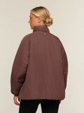 Gymshark Oversized Puffer Jacket — Espresso Brown — 2