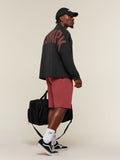 Gymshark x Sam Sulek Shorts — Rust Red — 5
