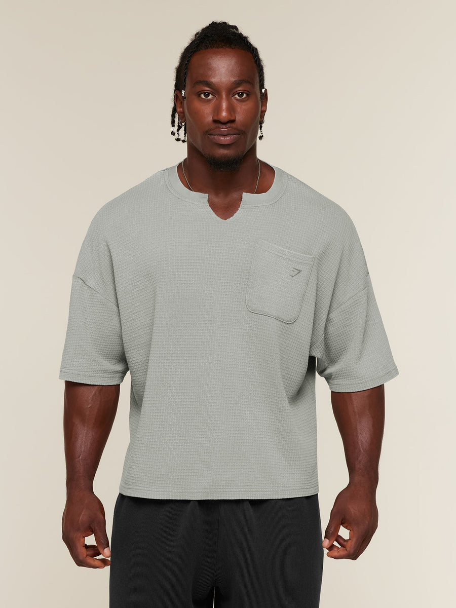 Gymshark x Sam Sulek T-Shirt — Smokey Grey/Wash — 1