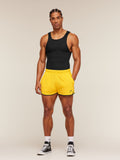 Gymshark Accent Conditioning Shorts — Athletic Yellow — 5