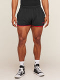 Gymshark Accent Conditioning Shorts — Black/Conditioning Red — 1