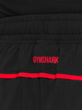Gymshark Accent Conditioning Shorts — Black/Conditioning Red — 7