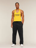 Gymshark Accent Tank — Athletic Yellow — 4