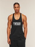 Gymshark Accent Tank — Black — 1