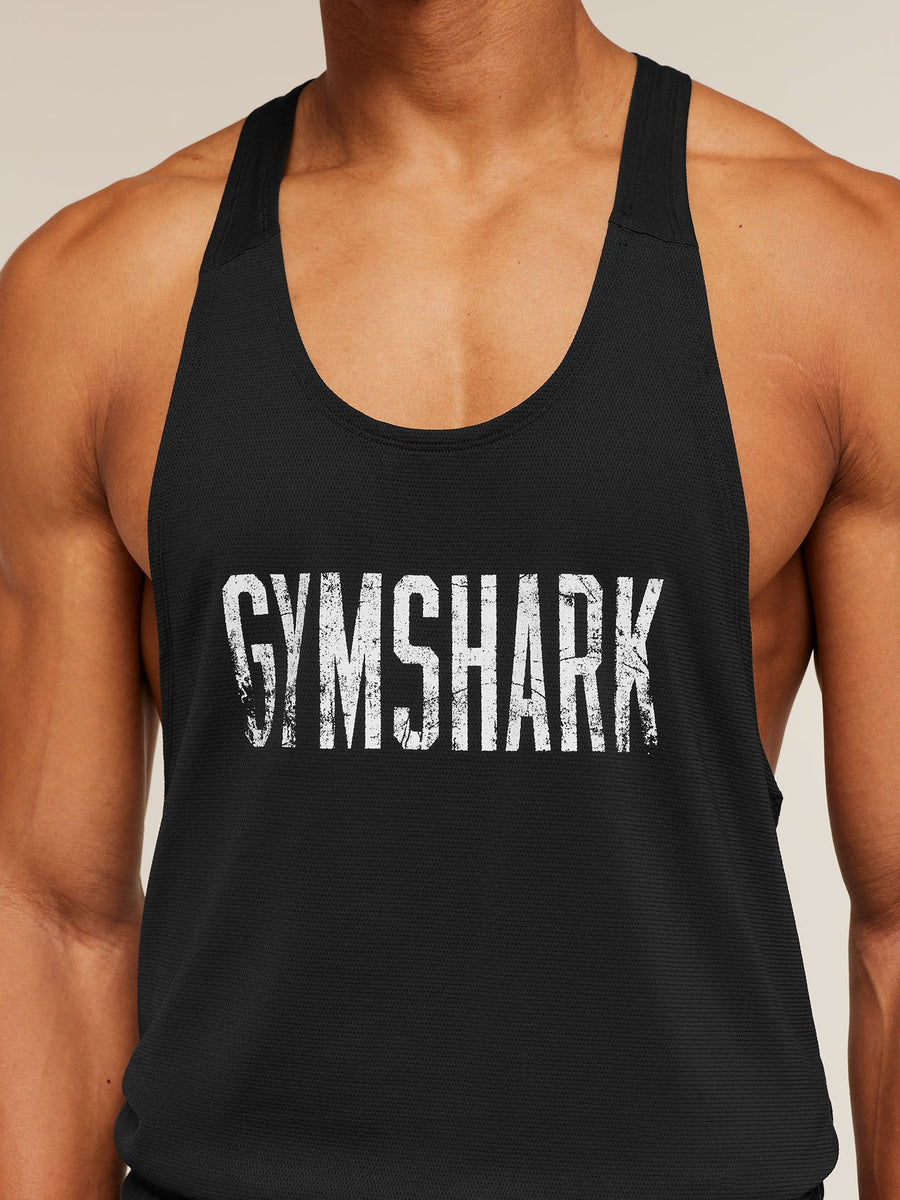 Gymshark Accent Tank — Black — 5