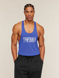 Gymshark Accent Tank — Force Blue — 7