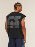Gymshark Accent Capped Sleeve T-Shirt — Black — 1