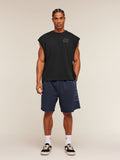 Gymshark Accent Capped Sleeve T-Shirt — Black — 5