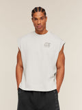 Gymshark Accent Capped Sleeve T-Shirt — Light Grey — 3